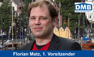 Florian Matz, 1. Vorsitzender